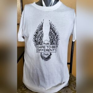 Seattle Eagle Dare To Be Different T-Shirt.  Size M. Made In The USA